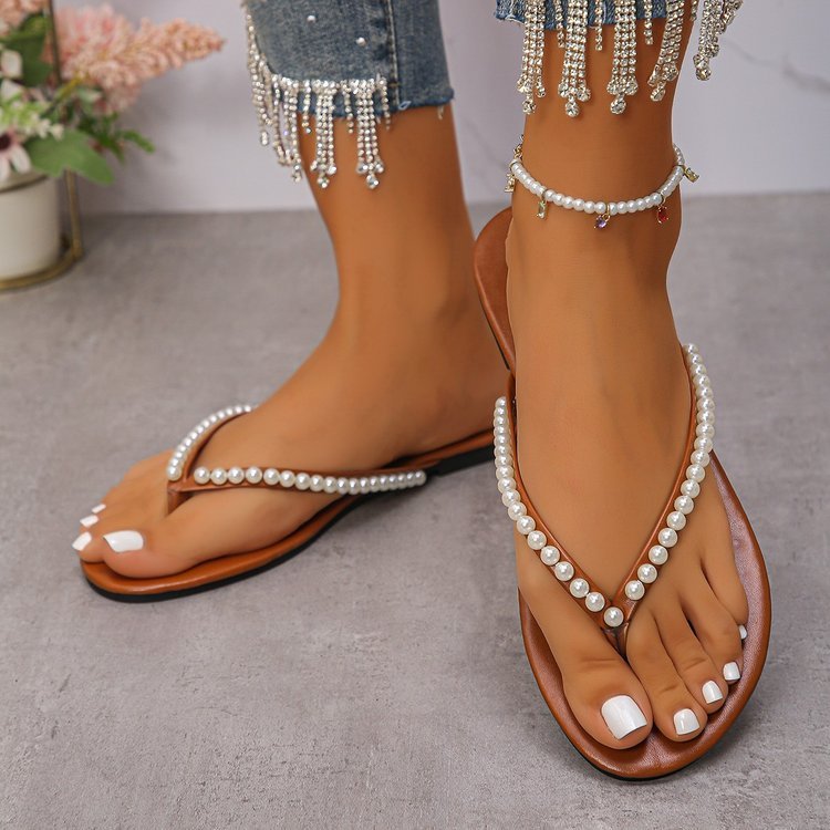 Sandales Perles
