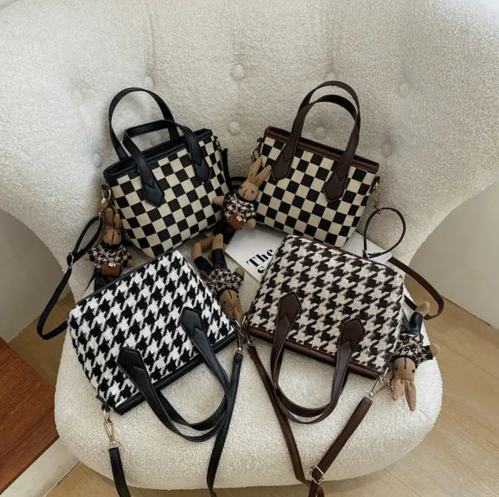 Élégance Intemporelle Petit Sac Damier raffinée