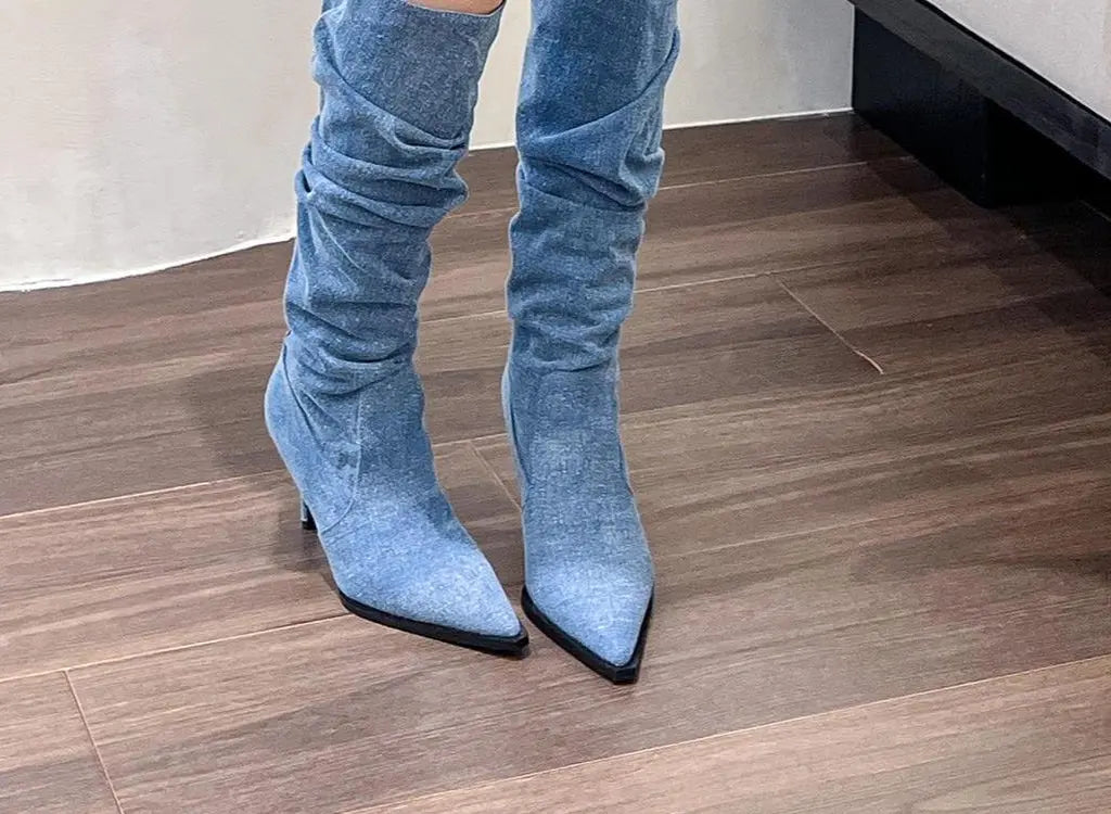 Bottes rétro confortables avec doublure respirante
