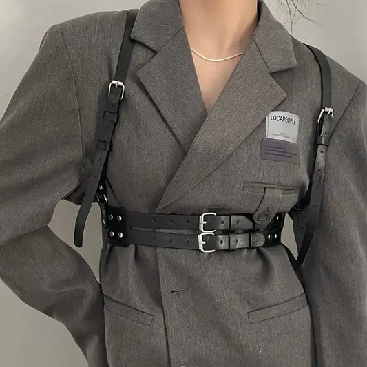 Ceinture fine noire femme – accessoire chic et moderne