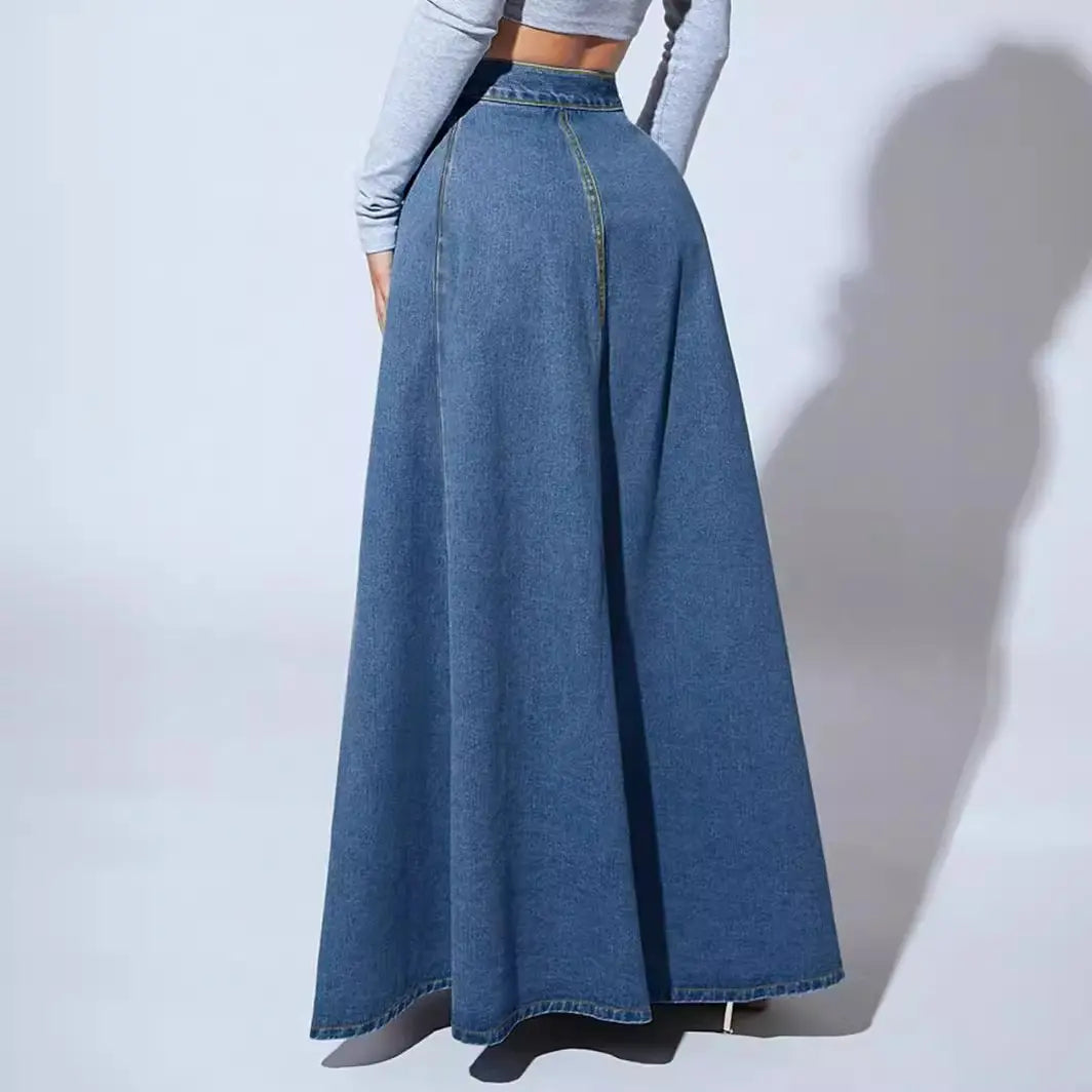 Jupe femme denim bleu clair SecretBombe