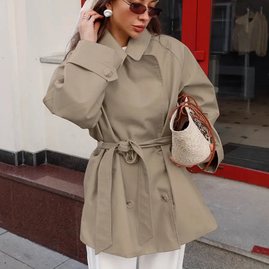 Manteau trench femme beige elegant SecretBombe