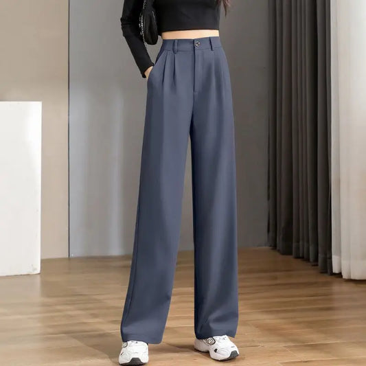 Pantalon femme gris chic et moderne, idéal bureau et sorties
