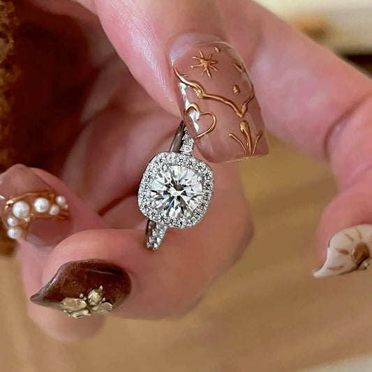 Bague femme style diamant brillant chic SecretBombe