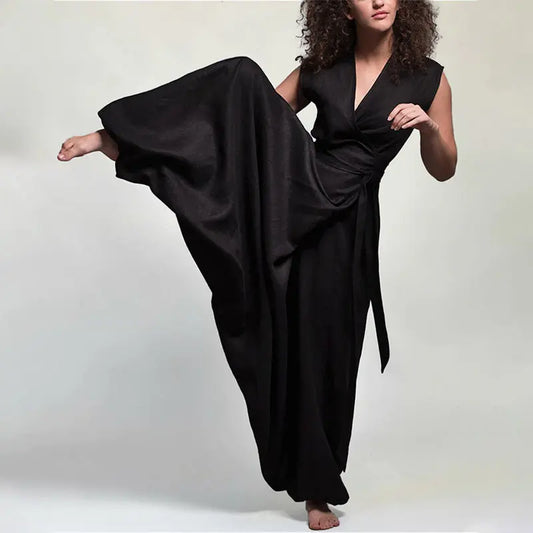Combinaison pantalon fluide effet mouvement spectaculaire SecretBombe