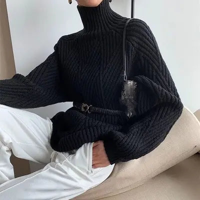 Pull femme col montant boutique en ligne SecretBombe