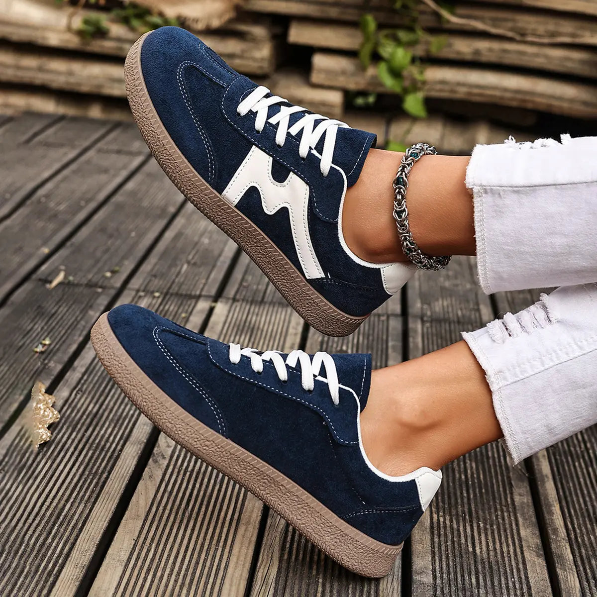 sneakers femme rétro casual mode urbaine confort quotidien SecretBombe