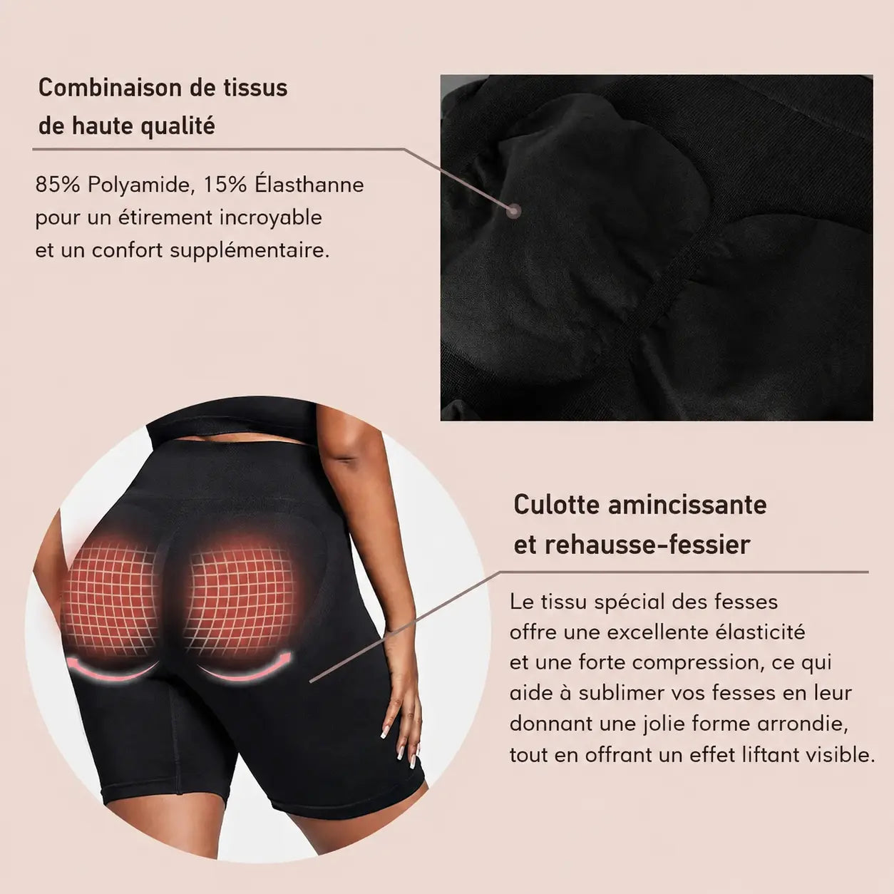 Short push-up femme SecretBombe