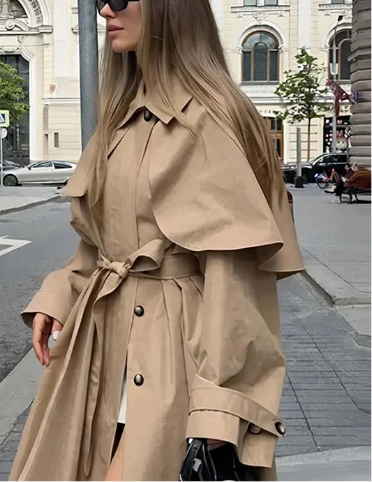 Manteau femme ceinturé élégant SecretBombe