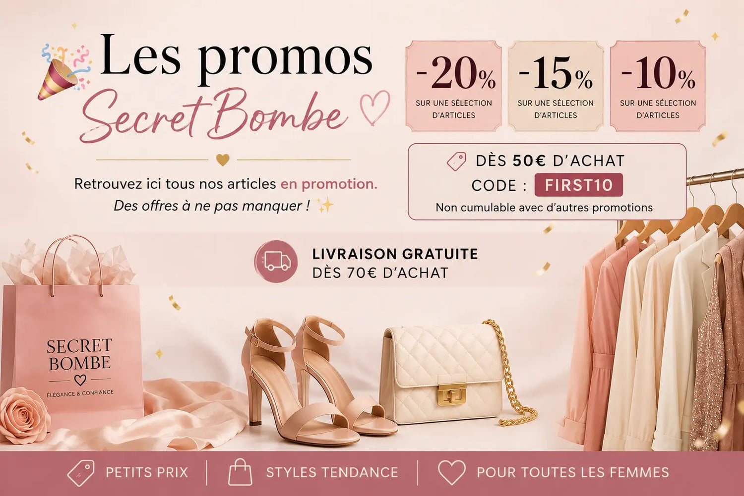 🎉 Les promos SecretBombe