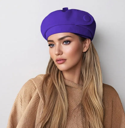 Béret violet femme chic et tendance – SecretBombe