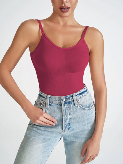 Body gainant femme framboise sculptant et confortable