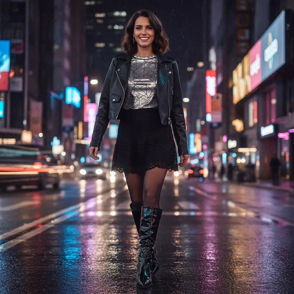 Bottes hiver femme SecretBombe semelle antidérapante.