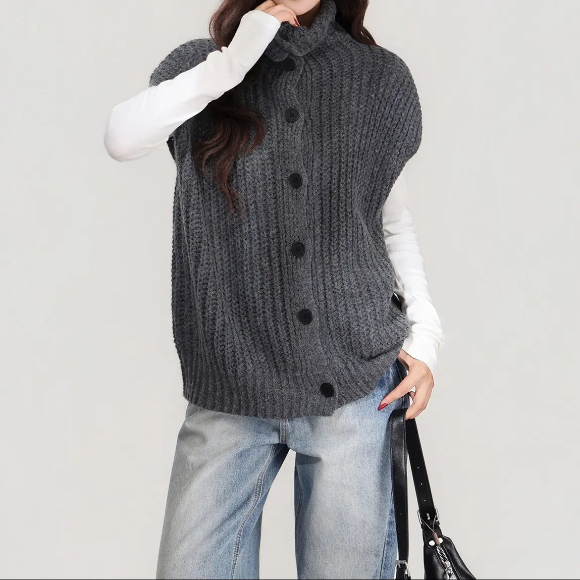 Cardigan femme style européen tendance en maille – secretbombe