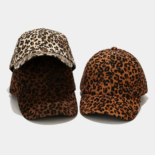 Casquette femme léopard khaki ajustable tendance SecretBombe