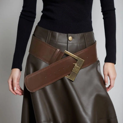 Ceinture femme marron élégante SecretBombe