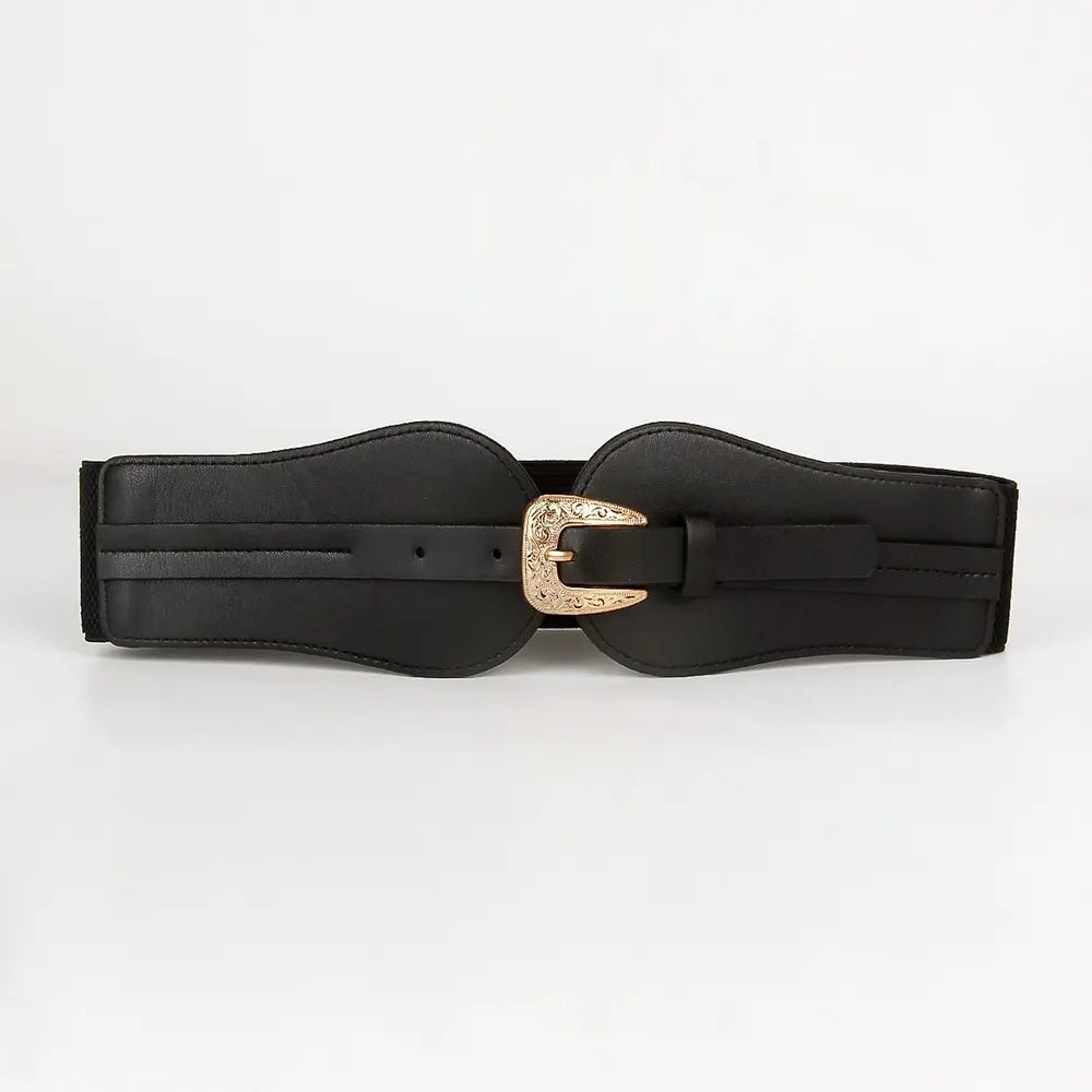 Ceinture femme boucle métal élégante large SecretBombe