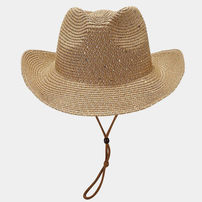Chapeau cowboy femme kaki léger respirant été SecretBombe