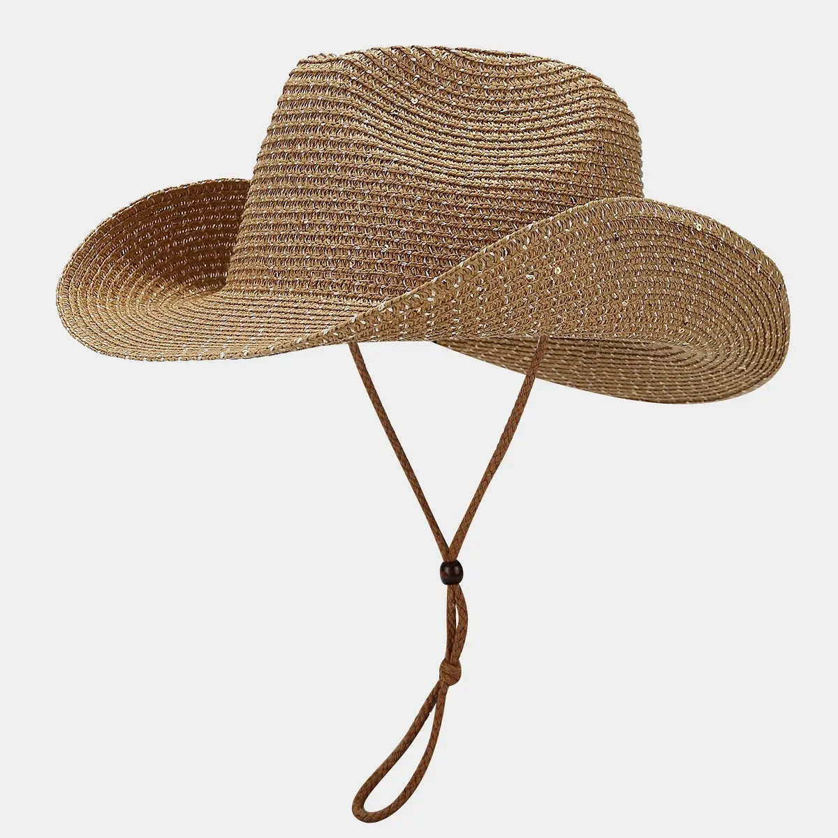 Chapeau cowboy femme kaki léger respirant été SecretBombe