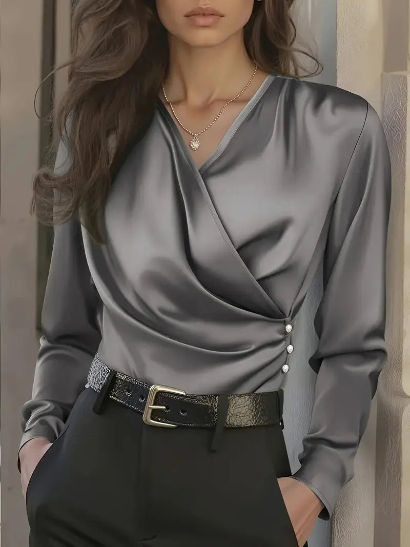 Haut femme élégant style commuting pour bureau et ville – SecretBombe