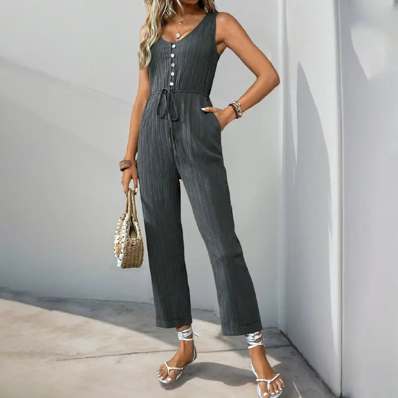 Combinaison longue femme, look chic et confortable pour toutes occasions