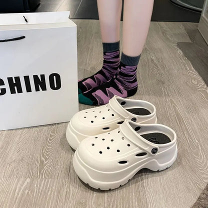 Crocs femme blancs légers et waterproof