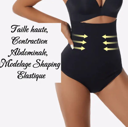 Culotte sculptante pour femme noire et nude SecretBombe