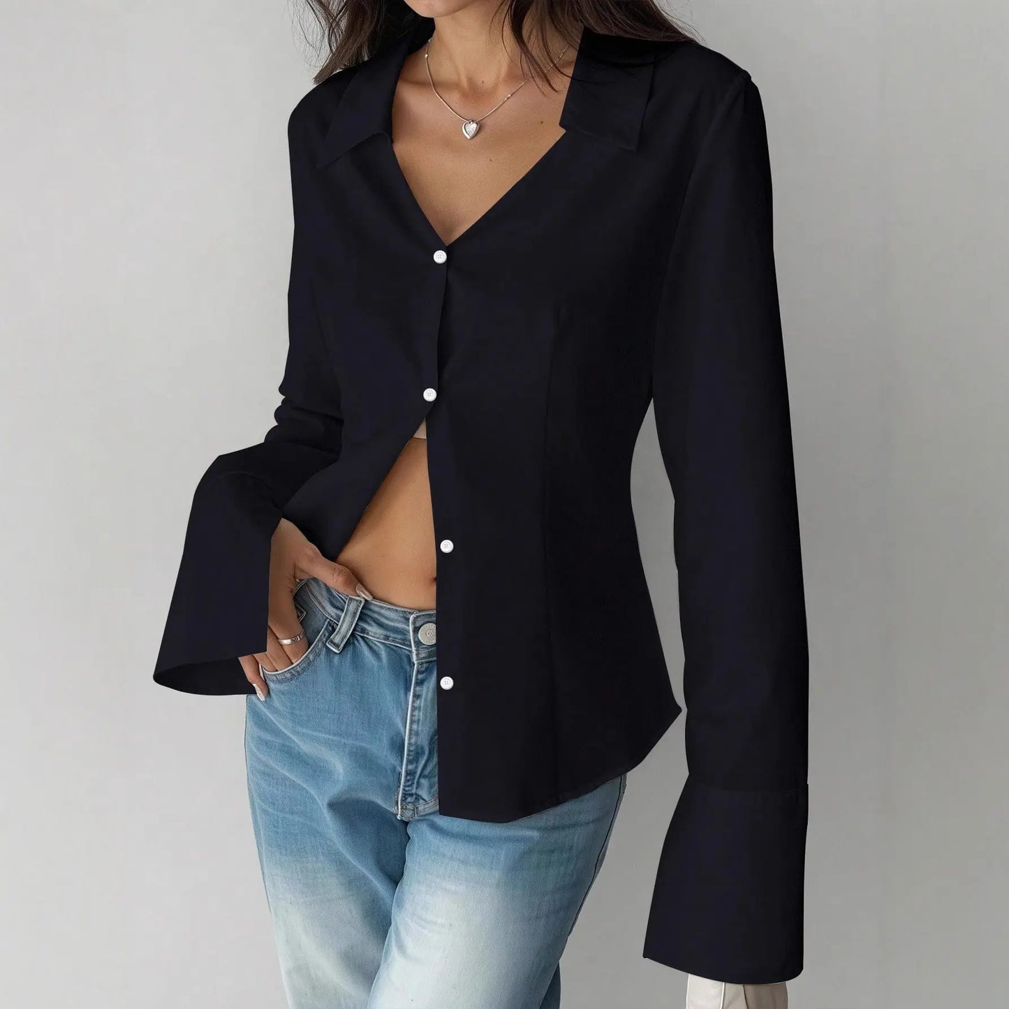Chemise femme cintrée style urbain chic SecretBombe