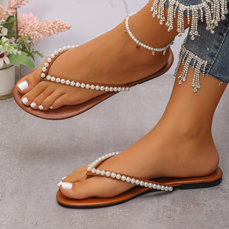 Sandales Perles