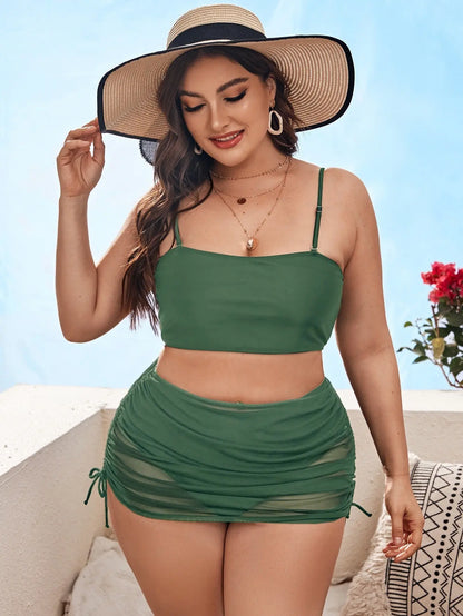 Maillot de bain deux pièces femme ronde SecretBombe