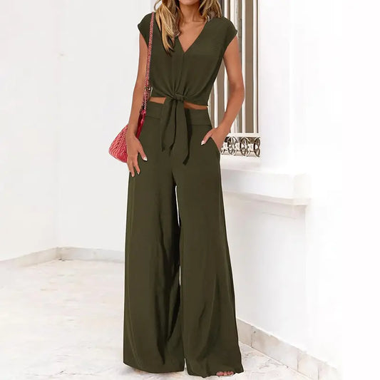 ensemble femme pantalon large fluide SecretBombe