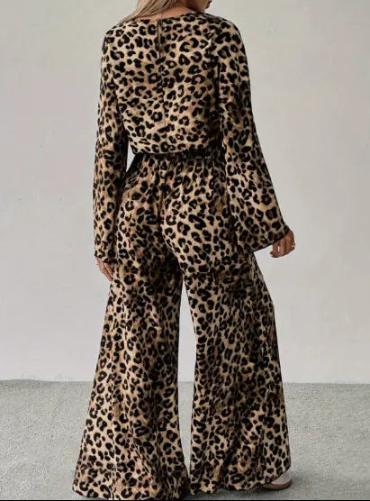 Look complet femme ensemble léopard tendance SecretBombe