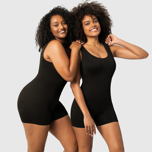 Gaine combinaison femme disponible en noir, nude et marron