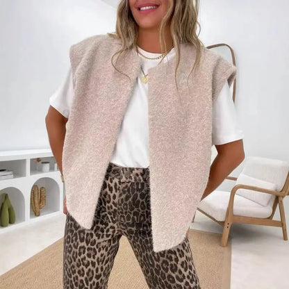 Gilet sans manches femme idéal mi-saison confortable – secretbombe