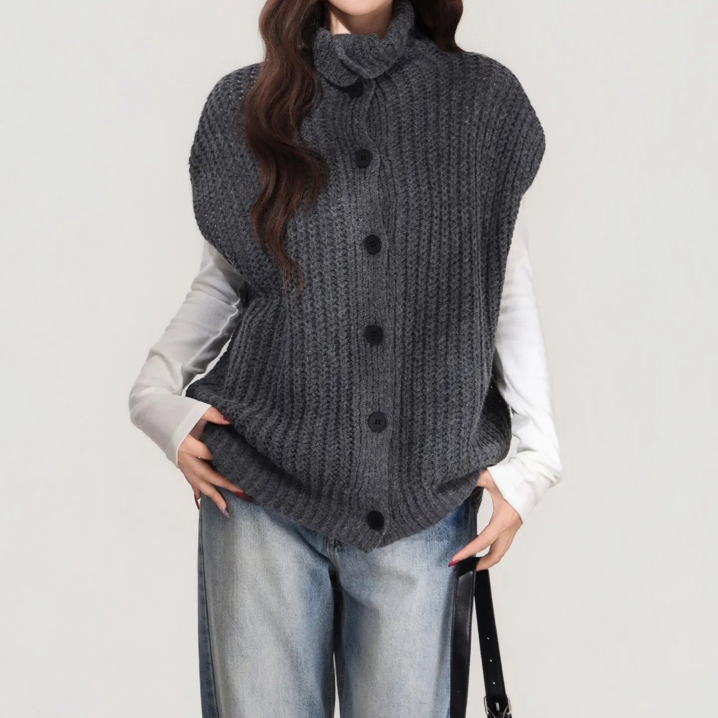 Gilet sans manches femme style européen moderne – secretbombe