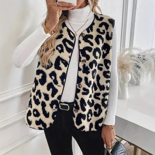 Cardigan femme imprimé léopard chic et moderne – secretbombe