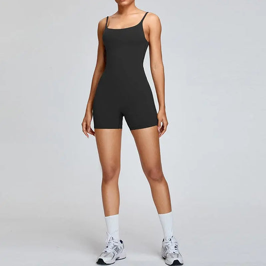 Détail du tissu extensible et léger du haut de yoga