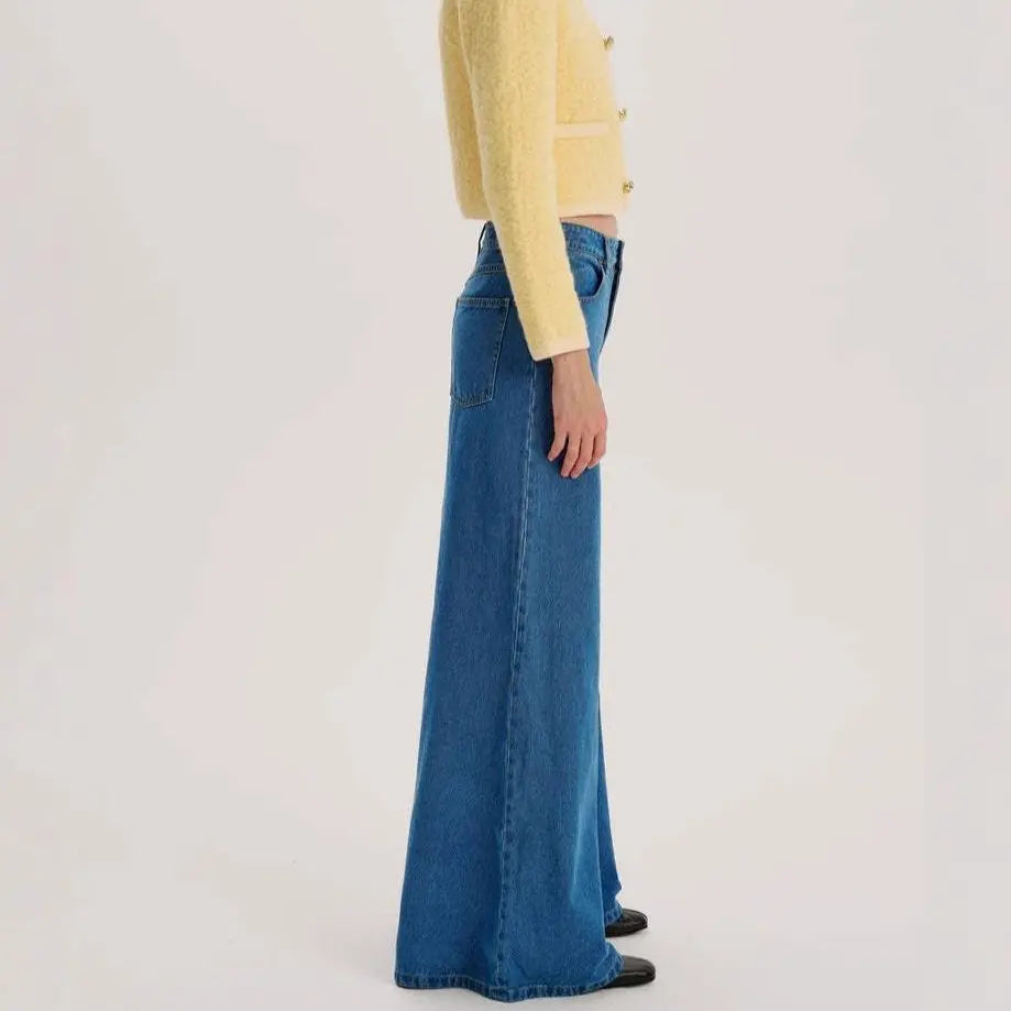 Jean wide leg femme look urbain chic et moderne – SecretBombe