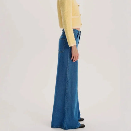 Jean wide leg femme look urbain chic et moderne – SecretBombe