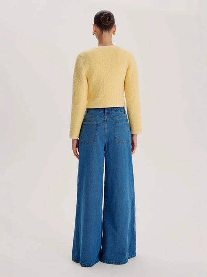 Jean femme taille haute style casual chic – SecretBombe