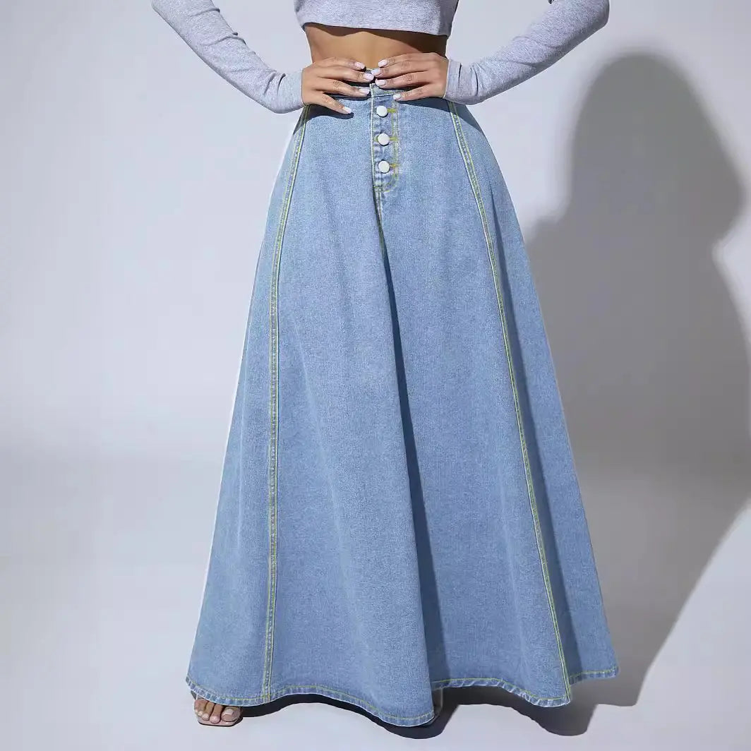 Jupe maxi denim femme SecretBombe