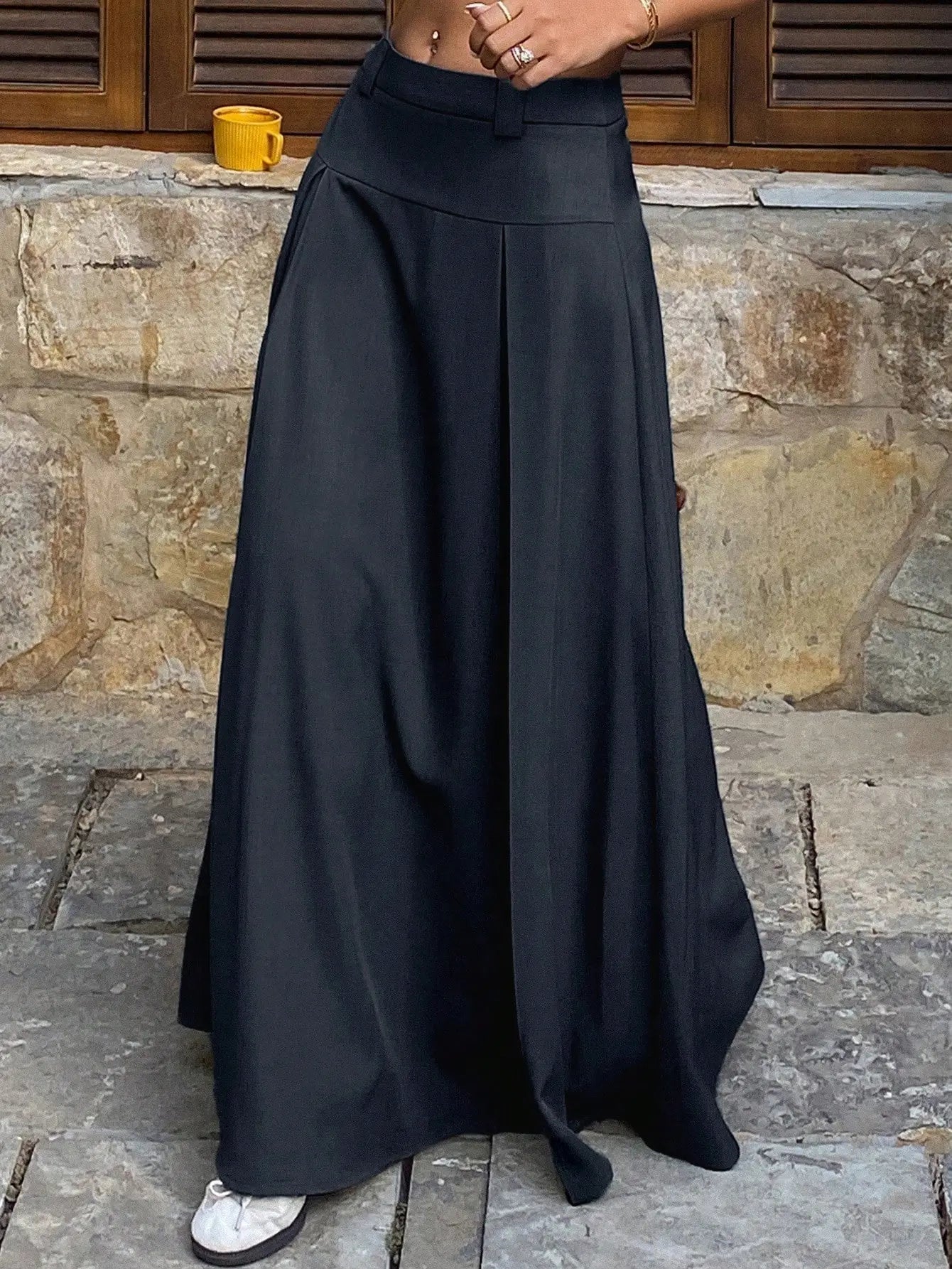 Jupe femme taille haute longue tenue chic SecretBombe