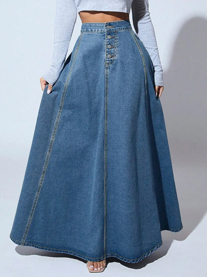 Jupe longue en jean femme SecretBombe
