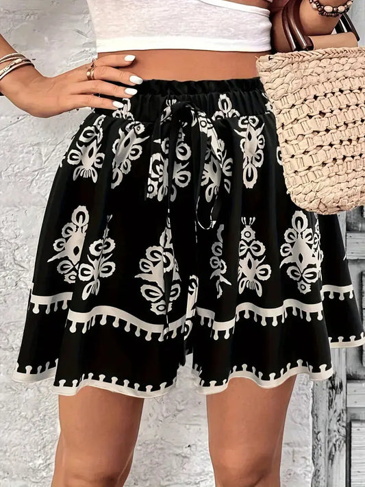 jupe-short-femme-imprimé-tendance