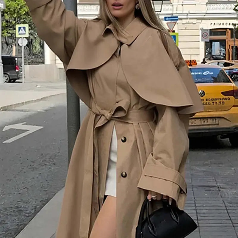 Trench oversize femme moderne SecretBombe
