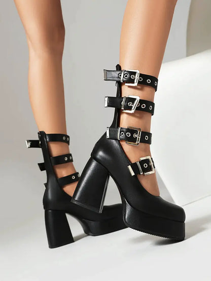 Chaussures Mary Jane style rétro moderne cuir vegan vernis femme secretbombe