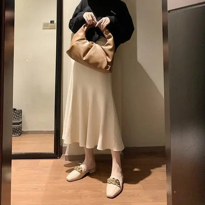 Mules femme  style urbain chic chaîne dorée SecretBombe