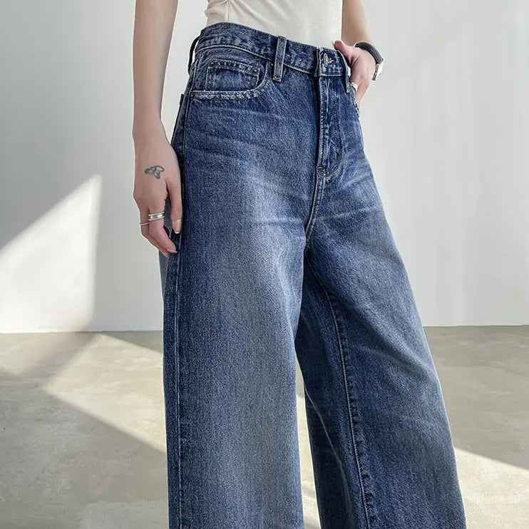 Jean femme bleu clair effet délavé washed tendance – SecretBombe