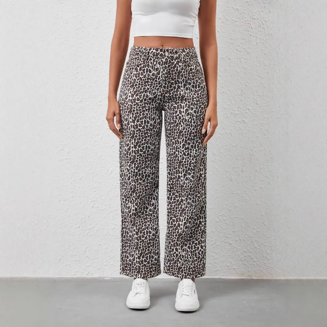 Pantalon femme à imprimé léopard SecretBombe