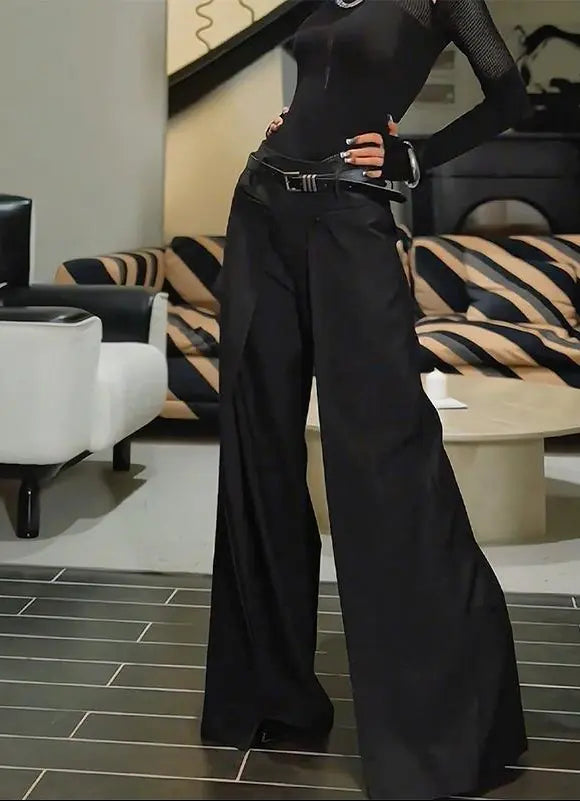 Pantalon femme tendance style européen casual chic - secretbombe